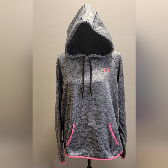 Columbia Women's Gray Hoodie with Pink Details - Picture 1 of 5